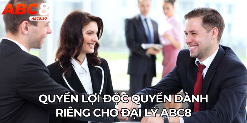 Quyền lợi độc quyền dành riêng cho đại lý ABC8